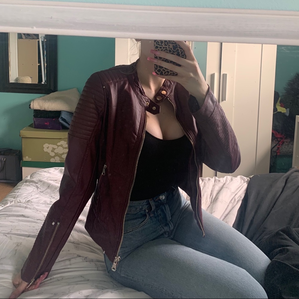 Leather like jacket - Picture 4 of 4